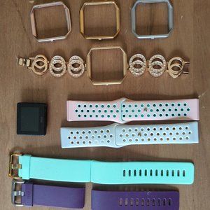 Fitbit Blaze and Bands (no charger)